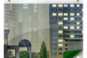 Интерактивный элемент в шапку сайта «Атомстройкомплекс» [2008]