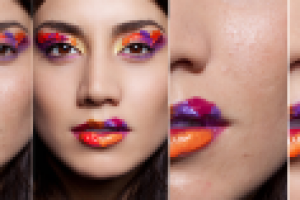 ретушь кожи