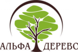 логотип альфа дерево