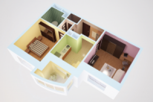 Планировка квартиры (ракурс2)