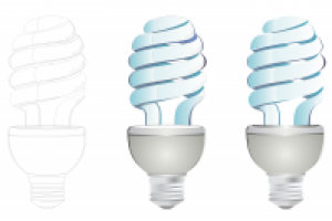 Энергосберегающая лампочка