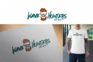 Фирменный стиль для проекта Wave Hunters