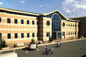 3D визуализация ЖД вокзала