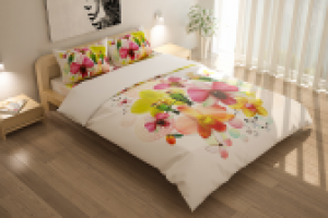 Интерьер спальни для магазина постельного белья