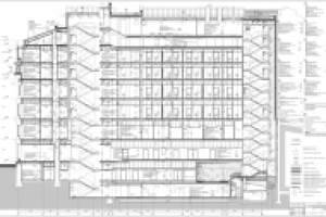 Реконструкция Гостиницы "Лейпциг" (Разрез)