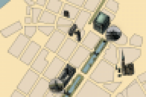 Законченная карта Дюссельдорфа для мобильного аудиогида