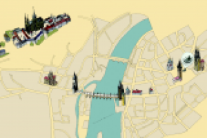 Законченная карта Праги для мобильного аудиогида