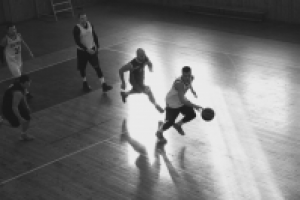 Серия фотографий с баскетбольных соревнований