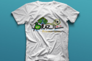 Футболка для корпоративной поездки, на чемпионат мира в Бразилии