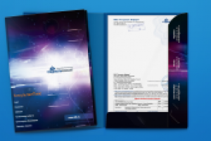 Папка для документов компании Что делать Консалт