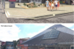 ЭП. Благоустройство территории у ТЦ "Пирамида", г. Зеленодольск