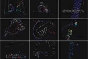 Лазерное шоу (фото). Презентация аромата CRASH от CIEL parfum