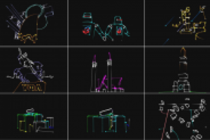 Предматчевые лазерные шоу (фото). Матчи Ак Барс в ТHA (Казань)