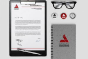 Логотип и фирменный стиль для промышленной компании