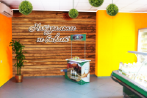 Дизайн интерьера магазина натуральных продуктов