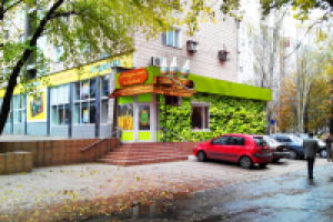 Дизайн фасада магазина натуральных продуктов