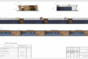Эскизный проект "Здоровая ферма" фасад