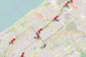 Транспорт Самары на карте