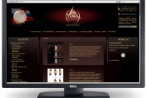 Сайт визитка www.logo-time.ru