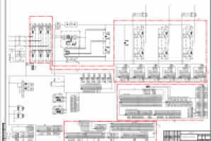 Схема электрическая принципиальная на винтовую насосную установк
