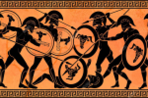 Векторная графика на греческую тему.