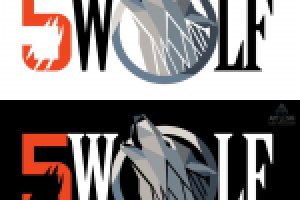 Логотип "5WOLF"