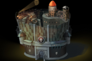 крепость врага