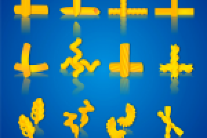 Обрисовка видов макаронных изделий