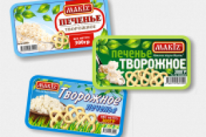 Этикетка для печенья "Творожное"