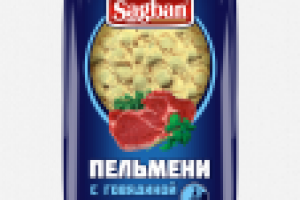 Упаковка пельменей Sagban (вариант)