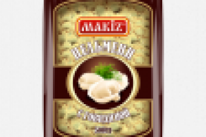 Упаковка пельменей Makiz (вариант)