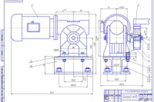 Привод автоматических раздвижных ворот
