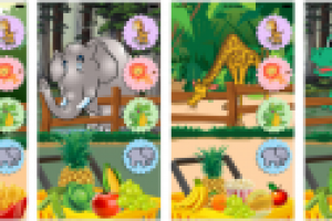 дети в зоопарке