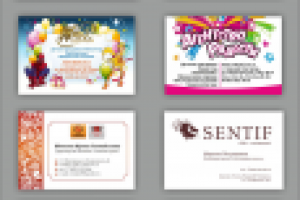 Примеры визиток