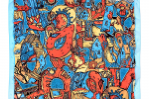 Платок "Алфавит 2"