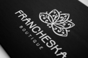 Логотип и фирменный стиль бутика «Франческа»