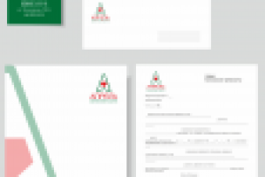 Фирменный стиль и логотип финансовой компании.