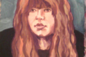 портрет. гуашь.