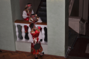 на конкурсе