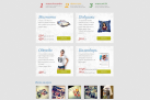 Дизайн сайта Сервиса по превращению ваших идей и фото в сувениры