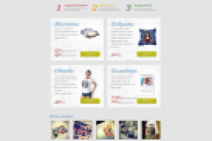 Сайт-визитка Магниты