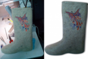 Обтравка (валенки)