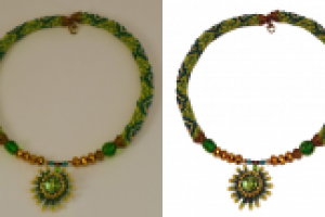 Обтравка и ретушь ювелирных изделий (колье)