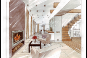 Загородный дом на Новой Риге.