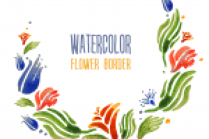 рамка Акварельная