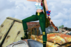 Девушка-ремонтник