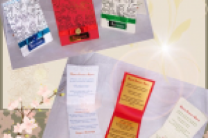 Открытки с фольгированием