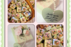 Бонбоньерка с фигурной резкой