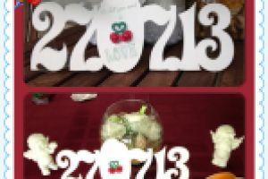 Элементы для вишнёвой свадьбы, дата