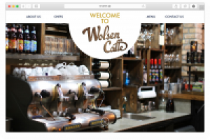 Дизайн лендинга кафе в Майами